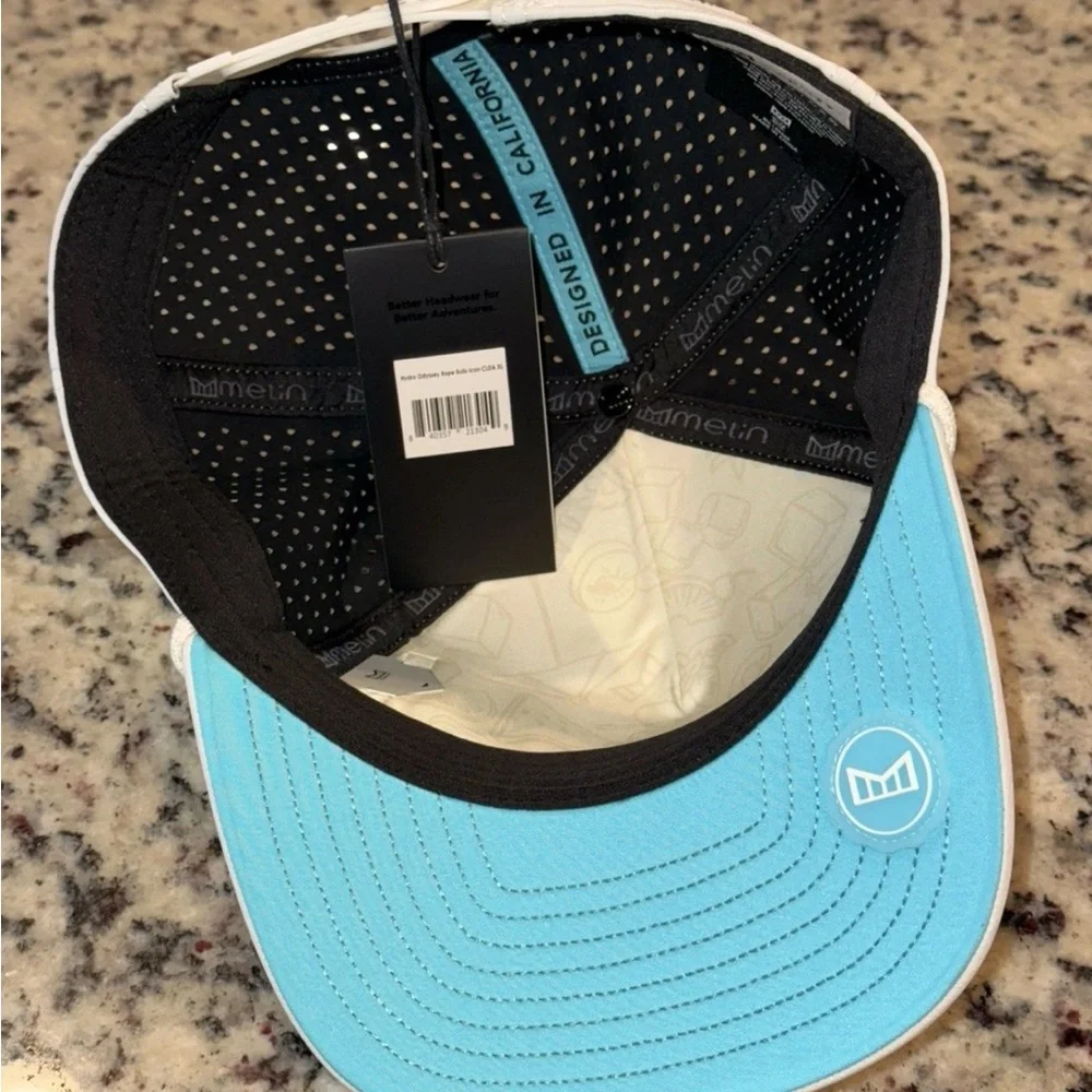 Melin Odyssey Rope Bulls Icon Hydro-Colada XL Performance Hat - Picture 2 of 5